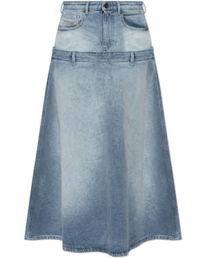 DIESEL Denim Skirt 'De-Vorya-S' - Blue