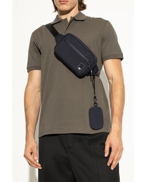 Emporio Armani Waist Bag, - Blue