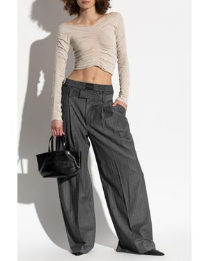 Alexander Wang Draped Top - Natural