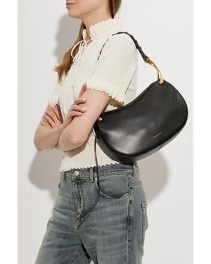 McQueen Wishbone Bag - Black