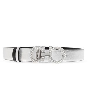 Ferragamo Double-Sided Belt - Metallic