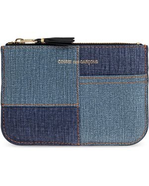 Comme des Garçons Leather Waist Bag - Blue