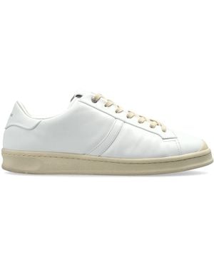 Jil Sander Leather Sports Shoes - White