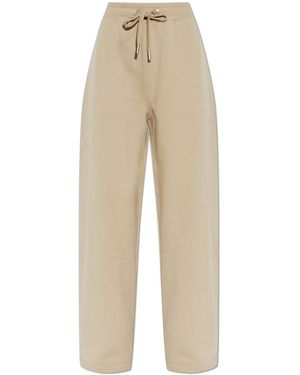 Ami Paris Wide-Leg Joggers - Natural
