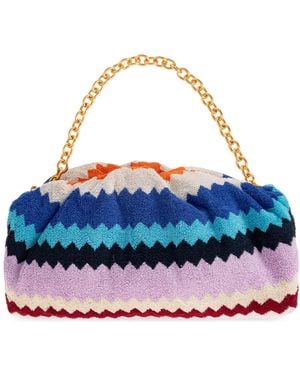 Missoni Patterned Shoulder Bag - Blue