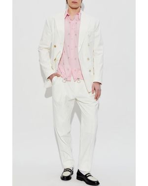 DSquared² Linen Suit - White