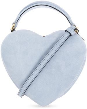Moschino Heart-Shaped Shoulder Bag - Blue