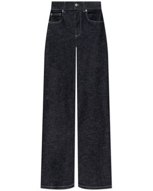 Marni Wide-Leg Jeans - Black