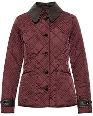 Burberry Insulated Jacket 'Fernleigh' - Red