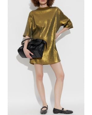 AllSaints Sequin Dress "Fango" - Green