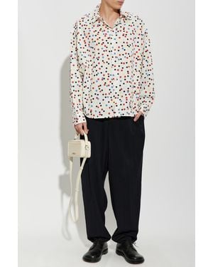 Jacquemus Cotton Shirt 'Losange' - White
