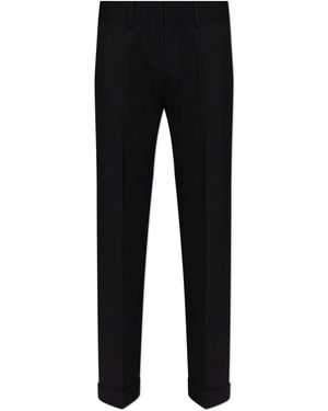 DSquared² Wool Trousers - Black