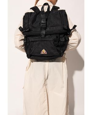 Fila Backpack With Logo Unisex Black