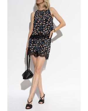 Ulla Johnson Silk Top "Sierra" - Black