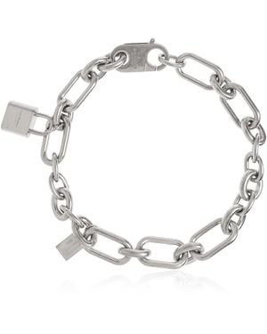 Acne Studios Necklace With Decorative Pendant - Metallic