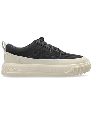 Moncler Sports Shoes With Logo - Black