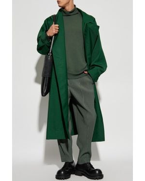 HOMME PLISSÉ ロングコート homme plisse issey miyake 2022aw tailed pleats
