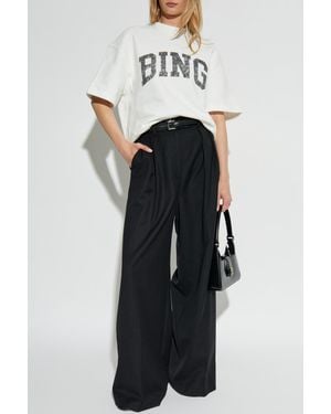 Anine Bing Pants 'Lou' - Black