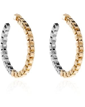 AllSaints Round Earrings - Metallic