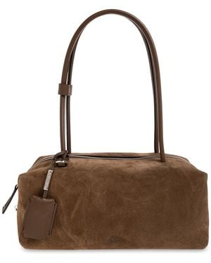 Max Mara Suede Bag "Holdallsling" - Brown