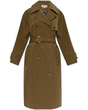 MICHAEL Michael Kors Double-Breasted Coat - Green
