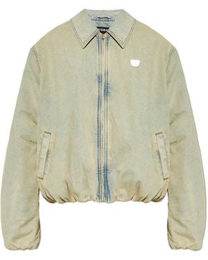 MISBHV Denim Jacket With 'Vintage' Effect - Blue