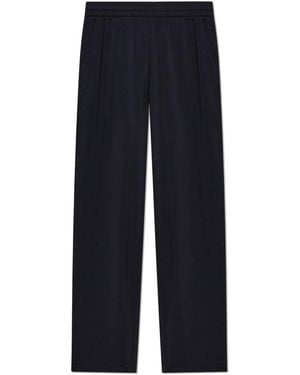 Emporio Armani Loose-Fit Trousers - Blue