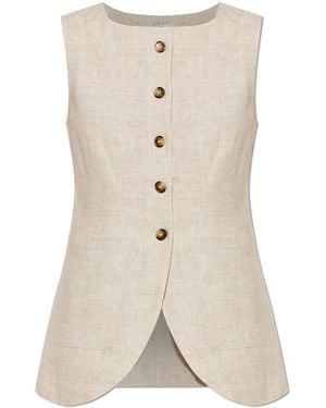 Posse Vest 'Emma' - Natural