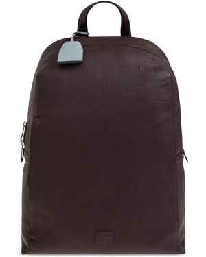 Paul Smith Leather Backpack - Red