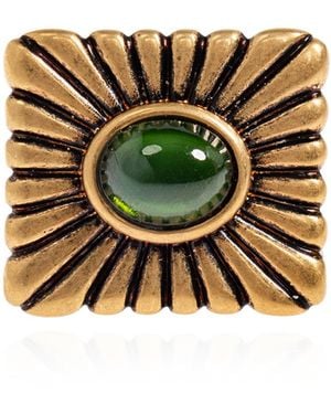 Versace Brass Ring - White