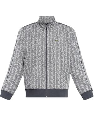 Lacoste Monogram Sweatshirt - Grey