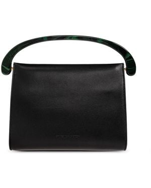 Dries Van Noten Leather Bag - Black