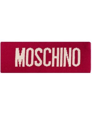 Moschino Headband - Red
