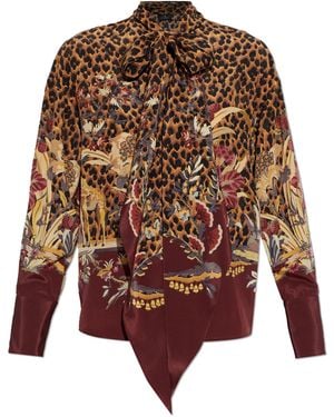 Etro Silk Shirt - Brown
