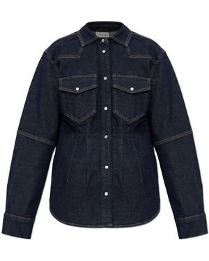 Gestuz 'Gzmae' Denim Shirt - Blue