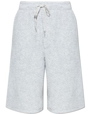 American Vintage Fleece Shorts - White