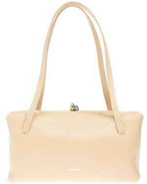Jil Sander Handbag Goji Small - Natural
