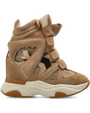 Isabel Marant Wedge Trainers 'Balskee' - Natural
