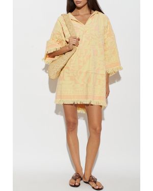 Zimmermann 'Solstice' Terry Cotton Dress - Natural