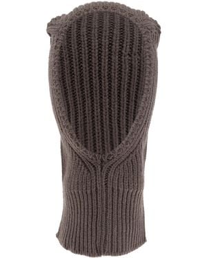 Rick Owens Woollen Hat - Brown
