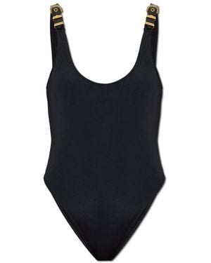 Versace Bodysuit With Straps - Black