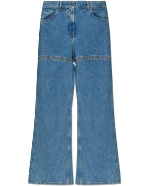 The Attico Leather Belt - Blue