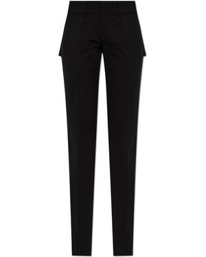 DSquared² Trousers With Slits - Black