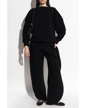 Alaïa Loose-Fit Sweatshirt - Black