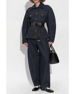 Givenchy Tailored Denim Jacket - Blue