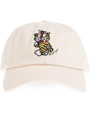 KENZO Cap With Patch - White