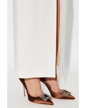 Roger Vivier 'Efflorescence' Heeled Shoes - White