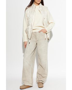MICHAEL Michael Kors Insulated Vest - Natural