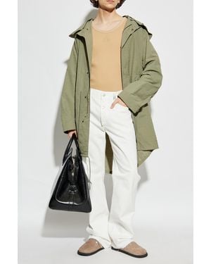 Givenchy Parka With Detachable Hood - White