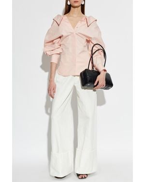 Givenchy Shirt With A Slit - White